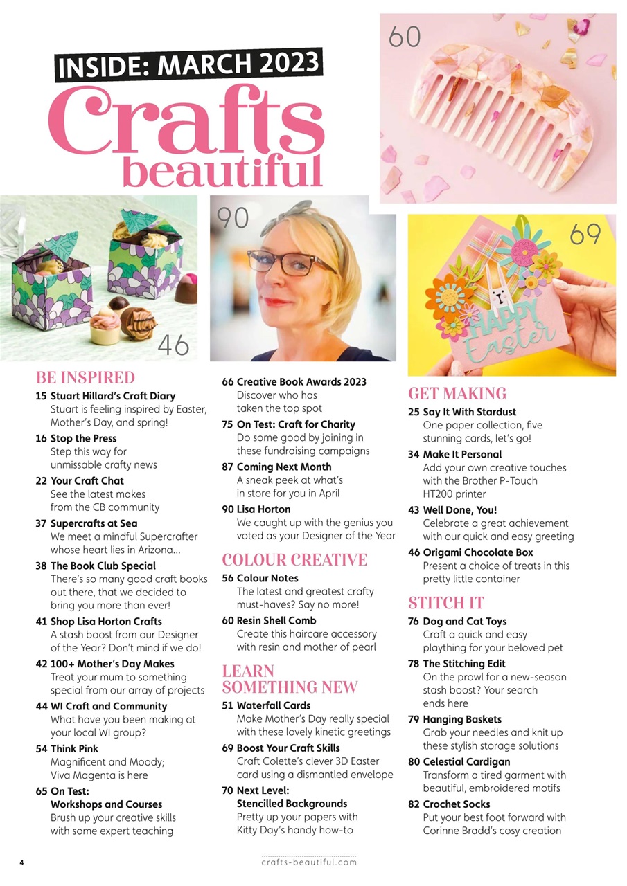 Crafts Beautiful Preview Pages