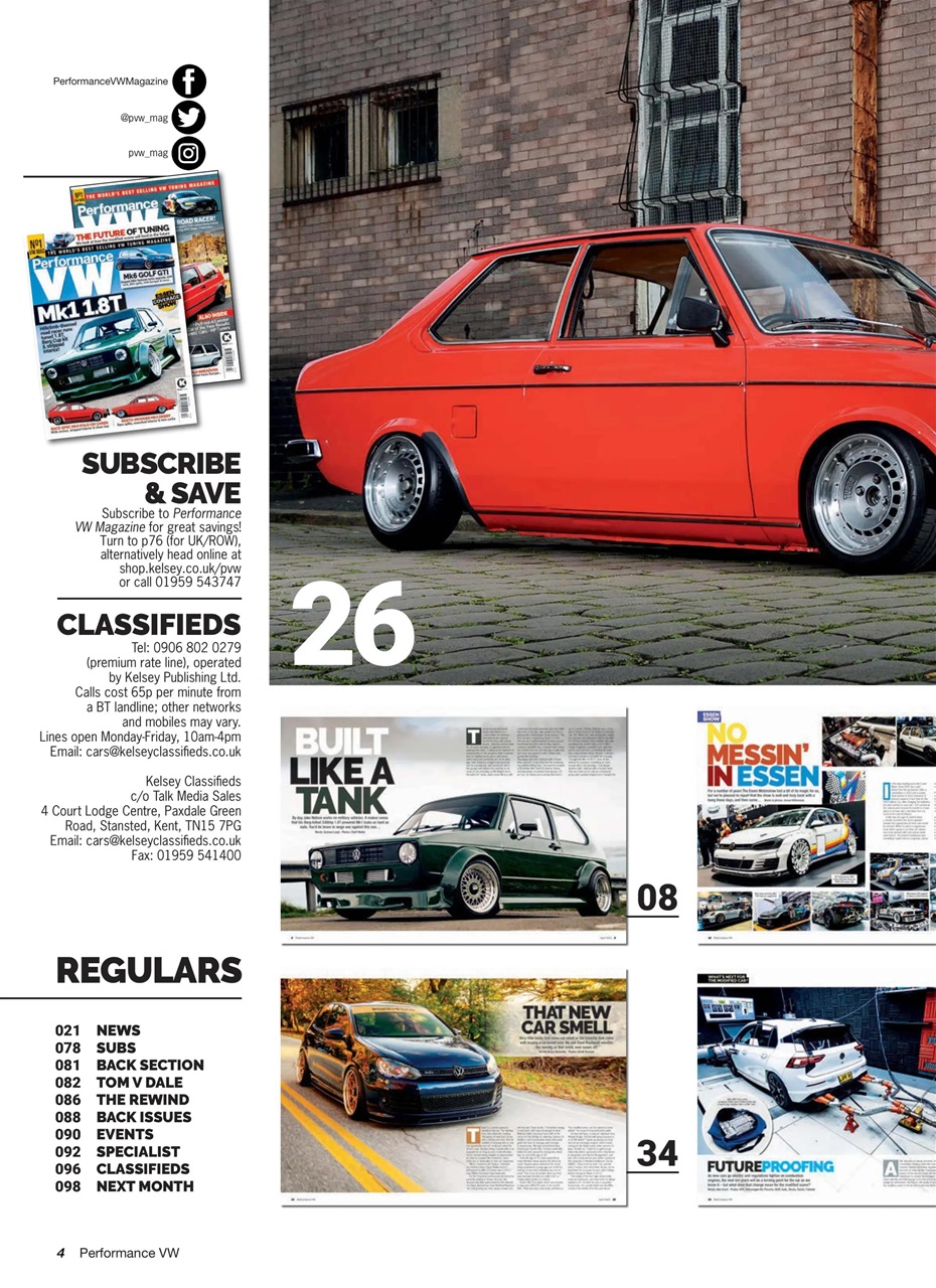 Performance VW Preview Pages