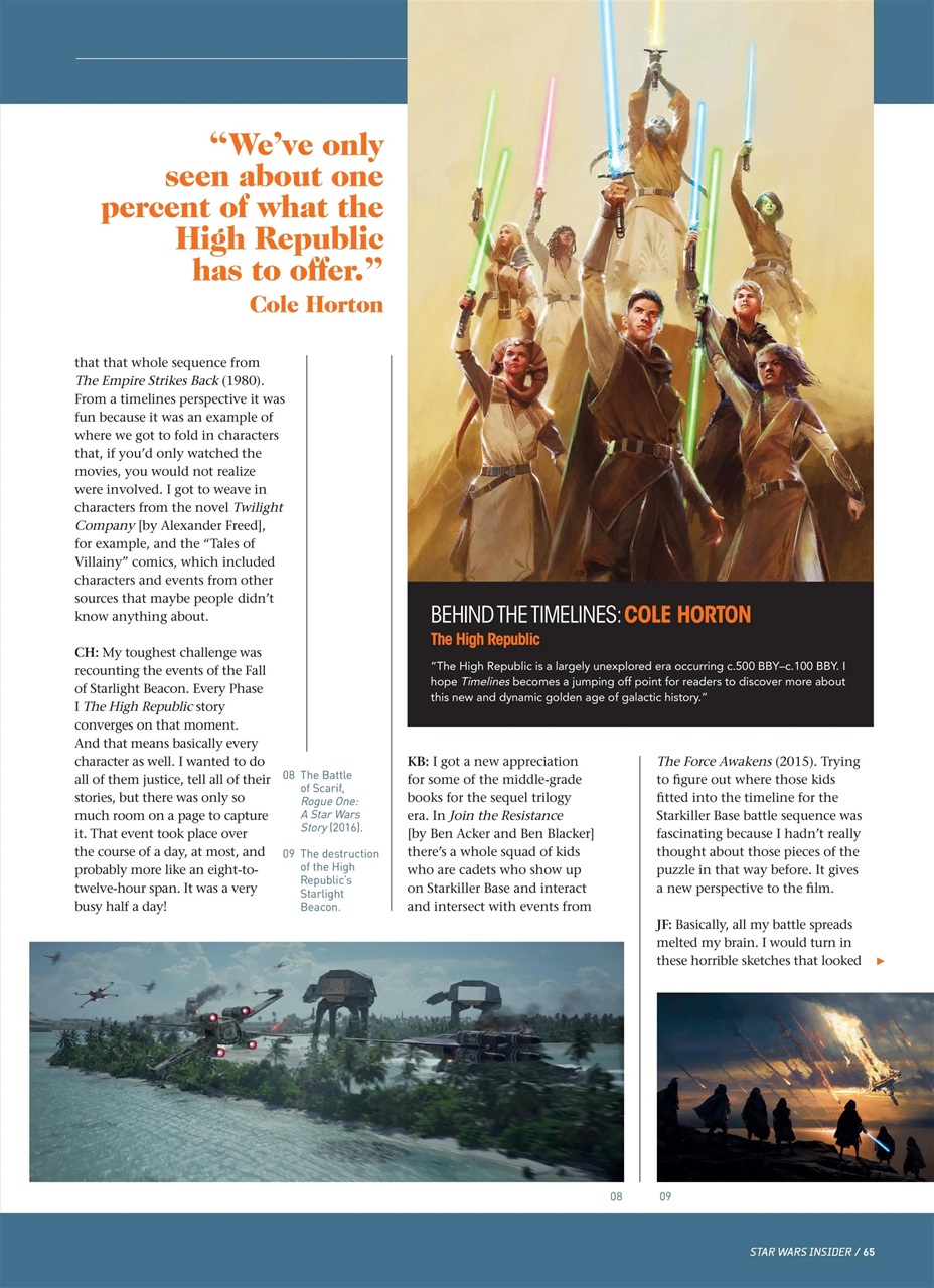Star Wars Insider Preview Pages