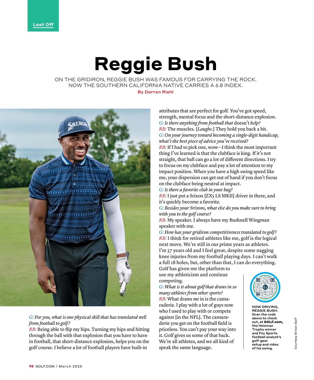 Golf Magazine Preview Pages