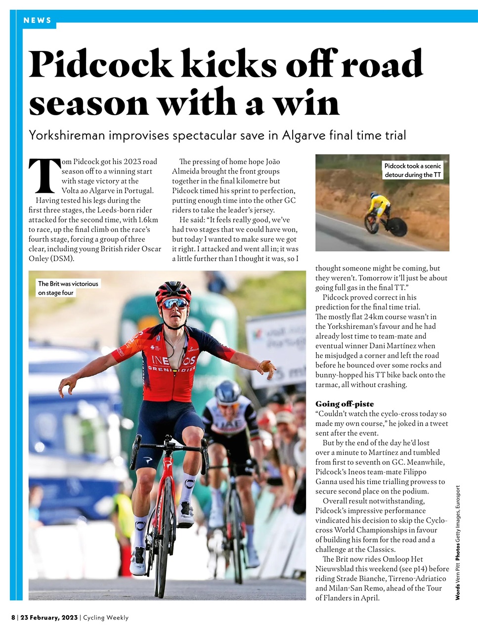 Cycling Weekly Preview Pages