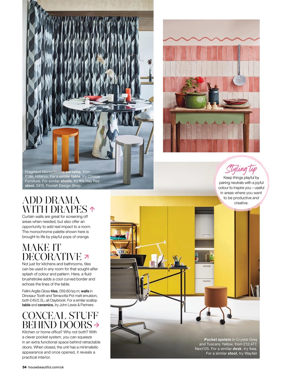 House Beautiful Preview Pages