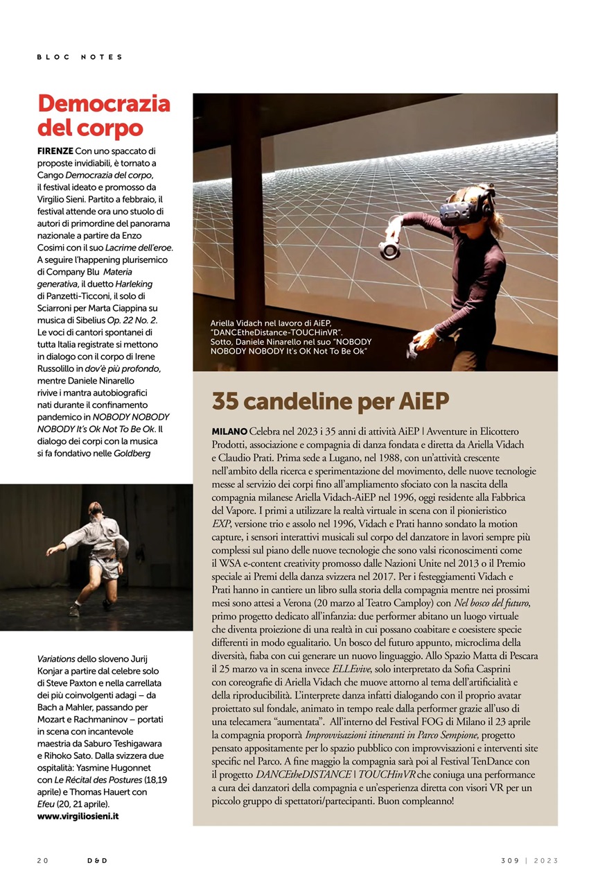 DANZA&DANZA Preview Pages