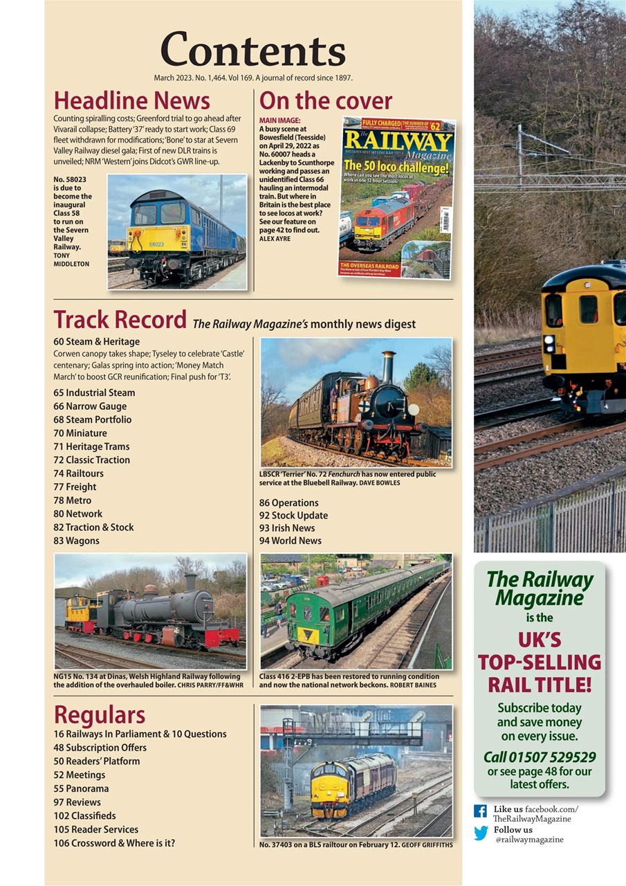 Railway Magazine Preview Pages