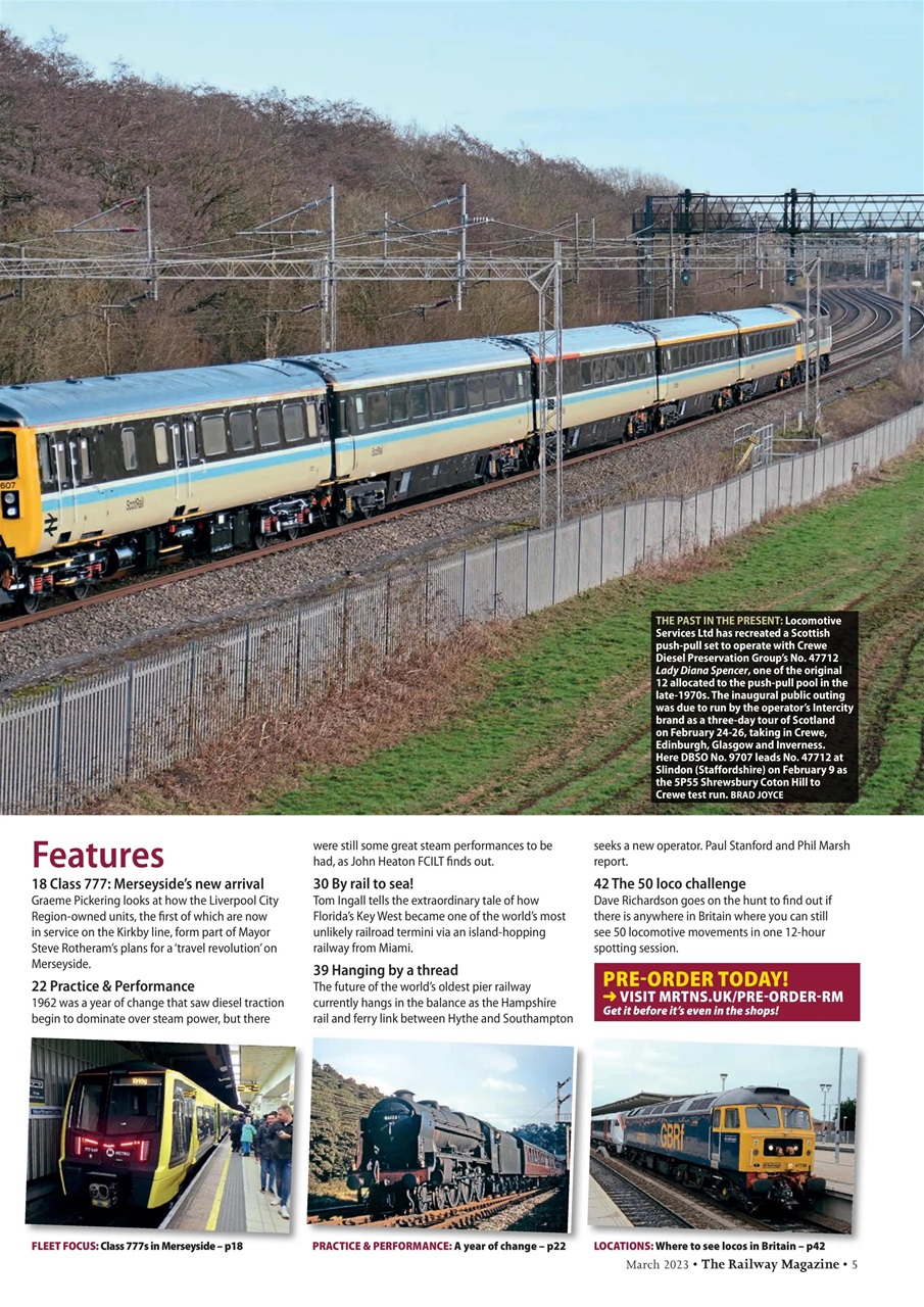 Railway Magazine Preview Pages