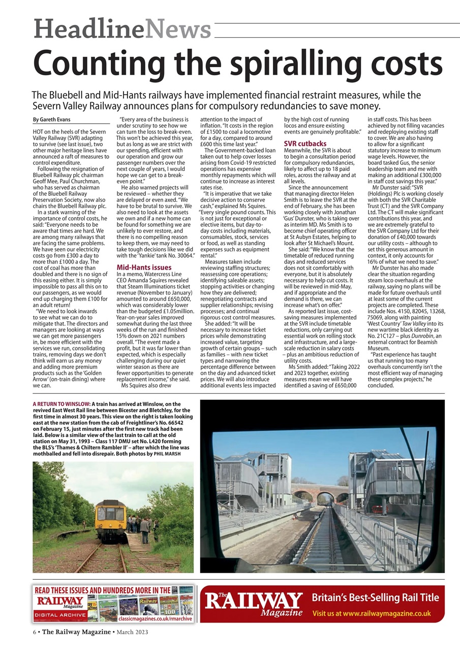 Railway Magazine Preview Pages