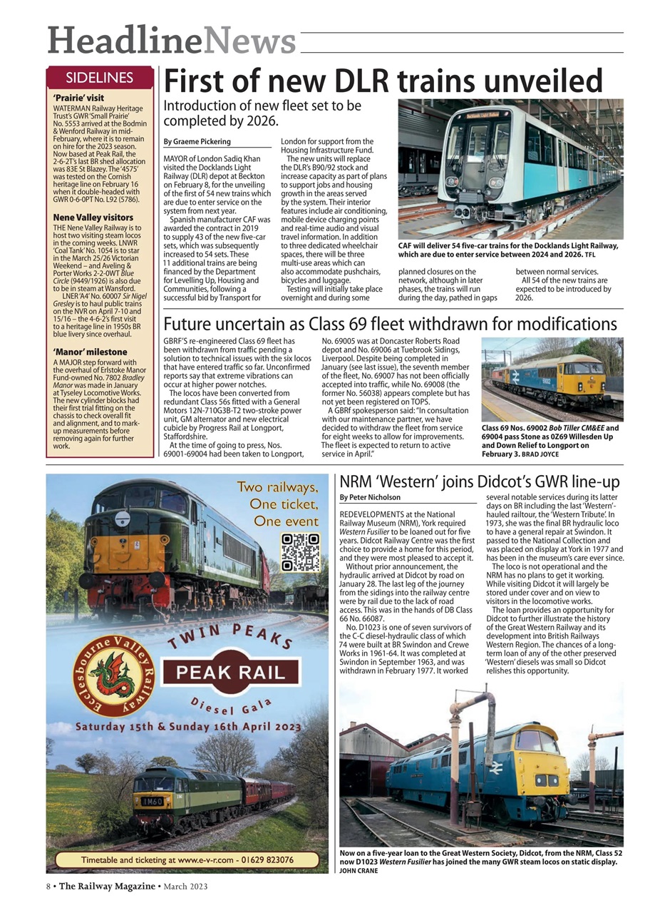 Railway Magazine Preview Pages