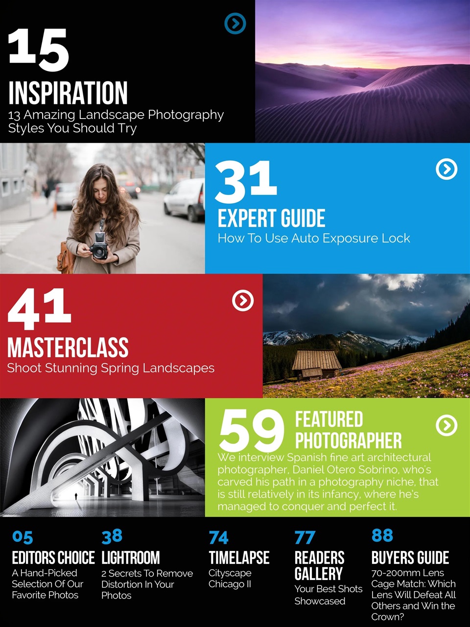Photography Masterclass Magazine Preview Pages