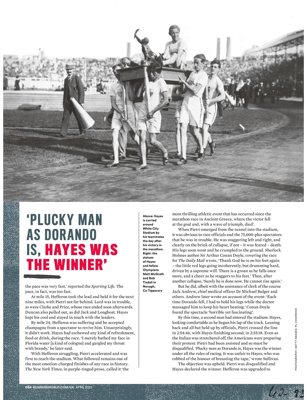 Runner's World Preview Pages