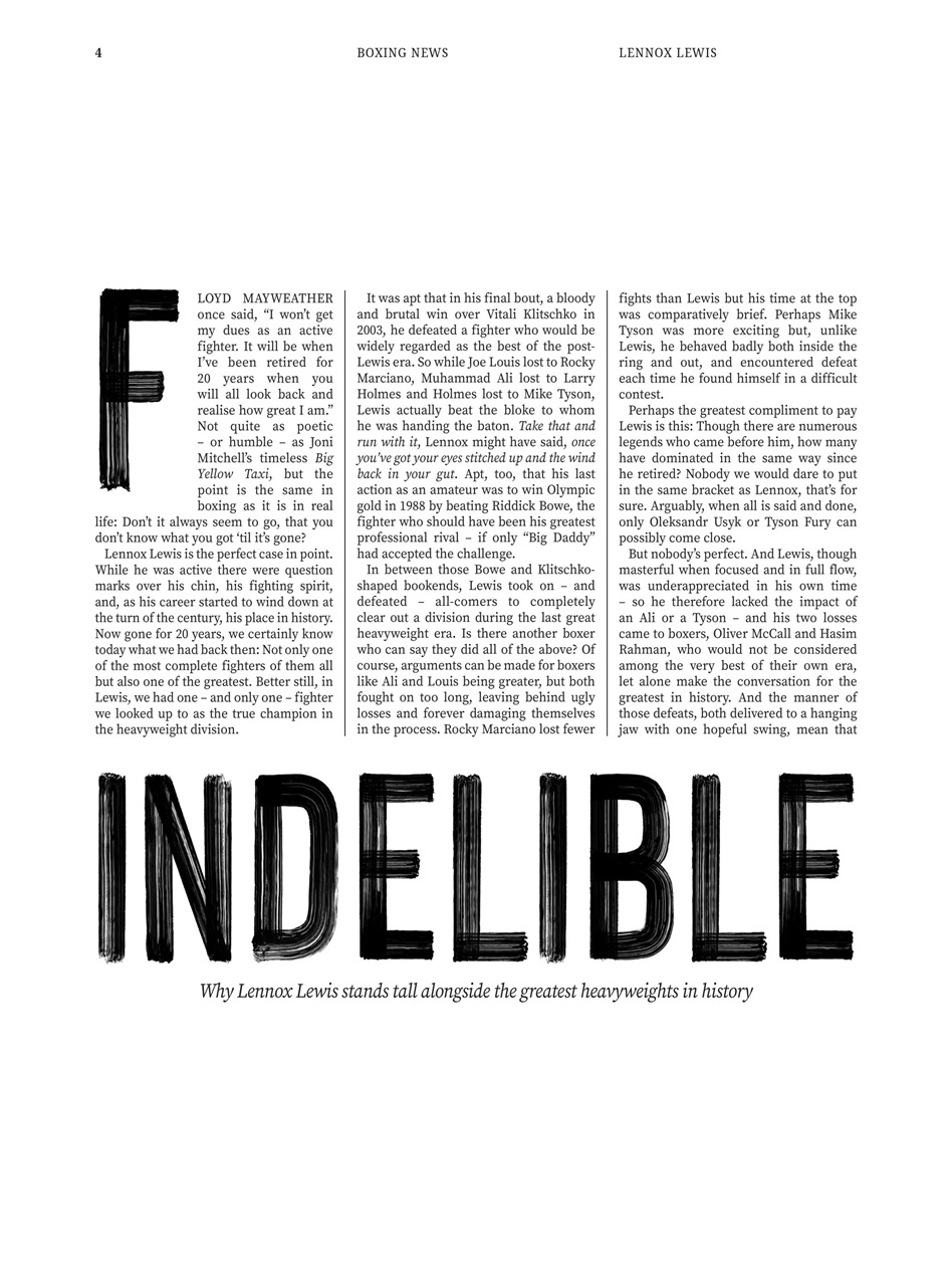 Boxing News Presents Preview Pages