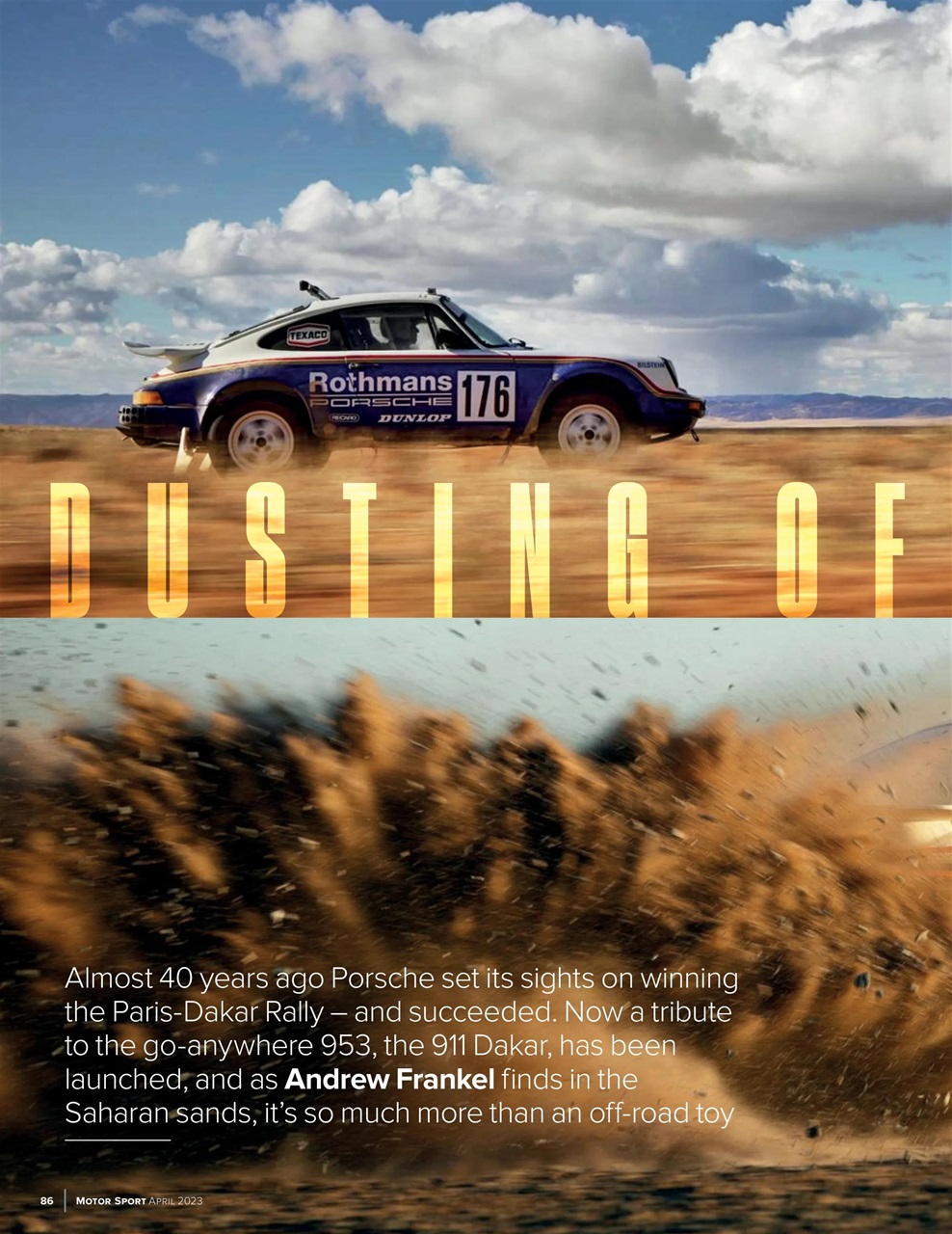 Motor Sport Magazine Preview Pages