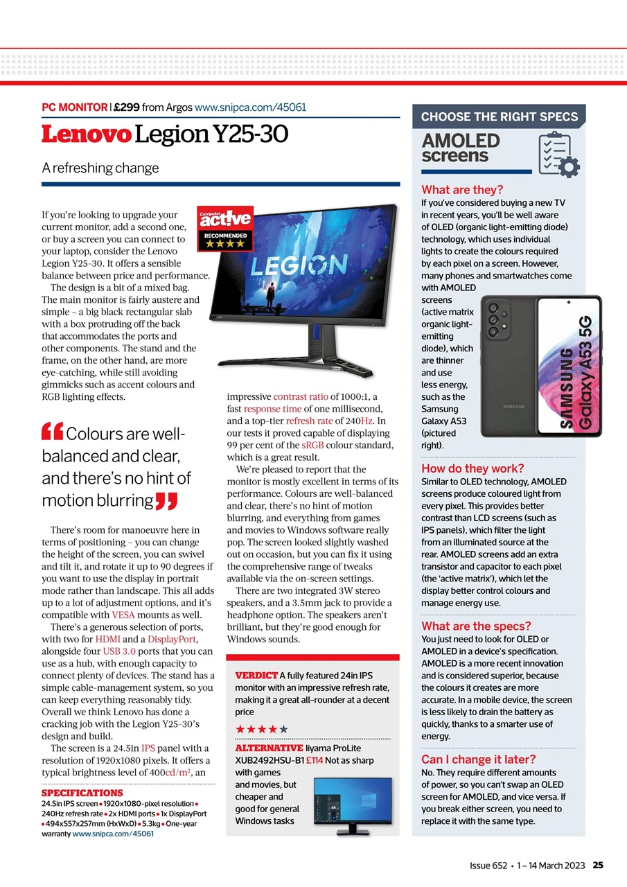 Computer Active Preview Pages