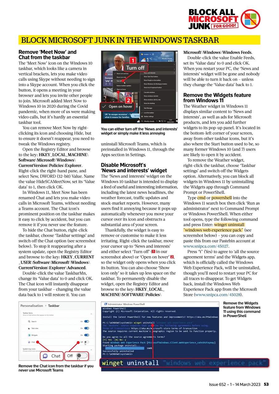 Computer Active Preview Pages