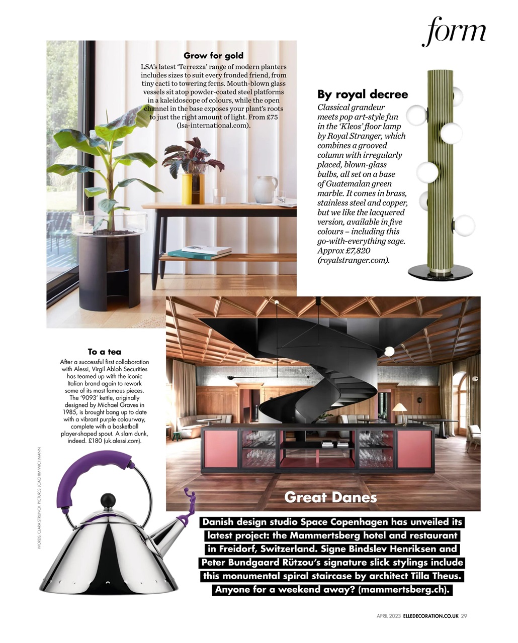 Elle Decoration Preview Pages