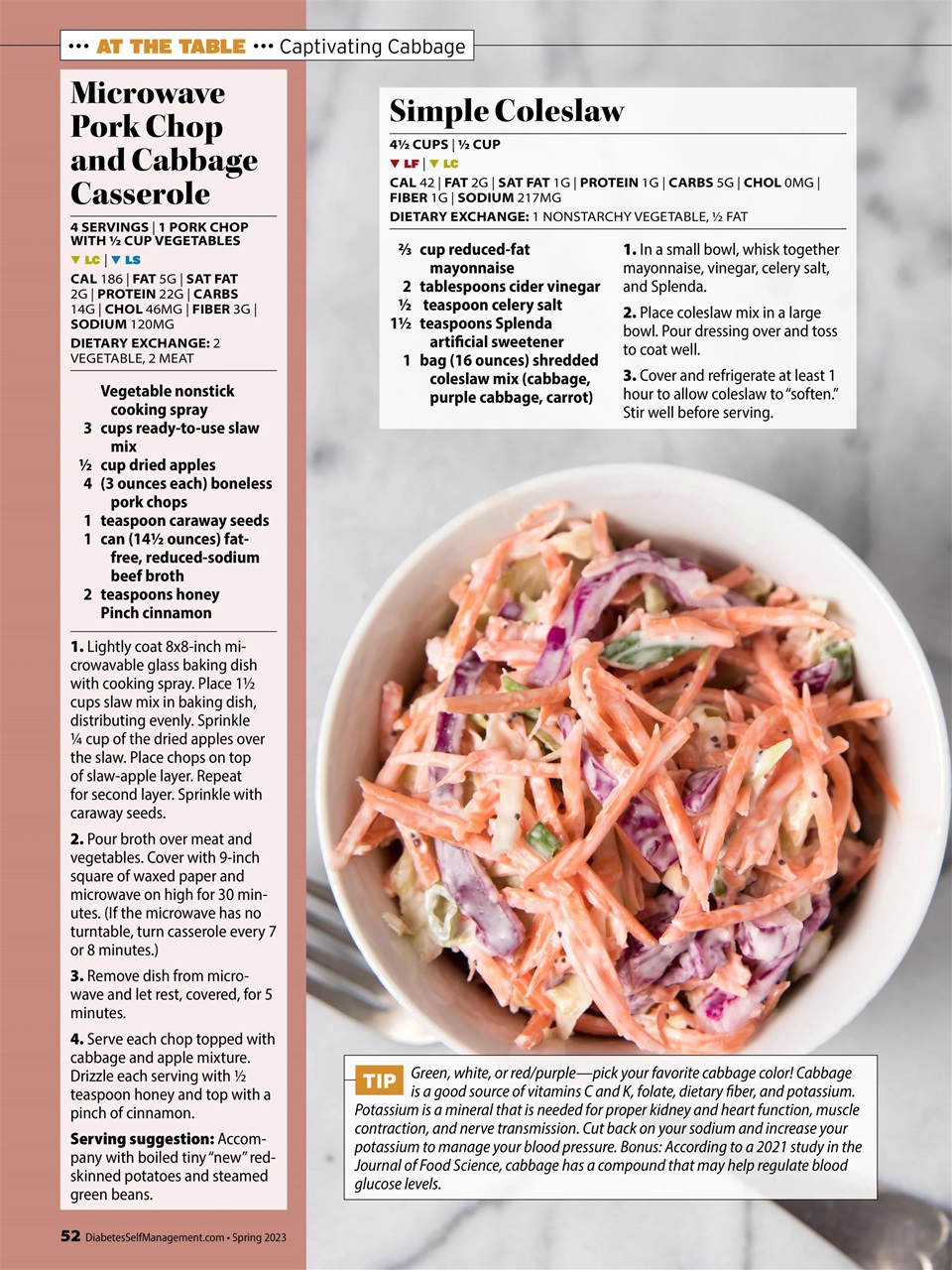 Diabetes Self-Management Preview Pages