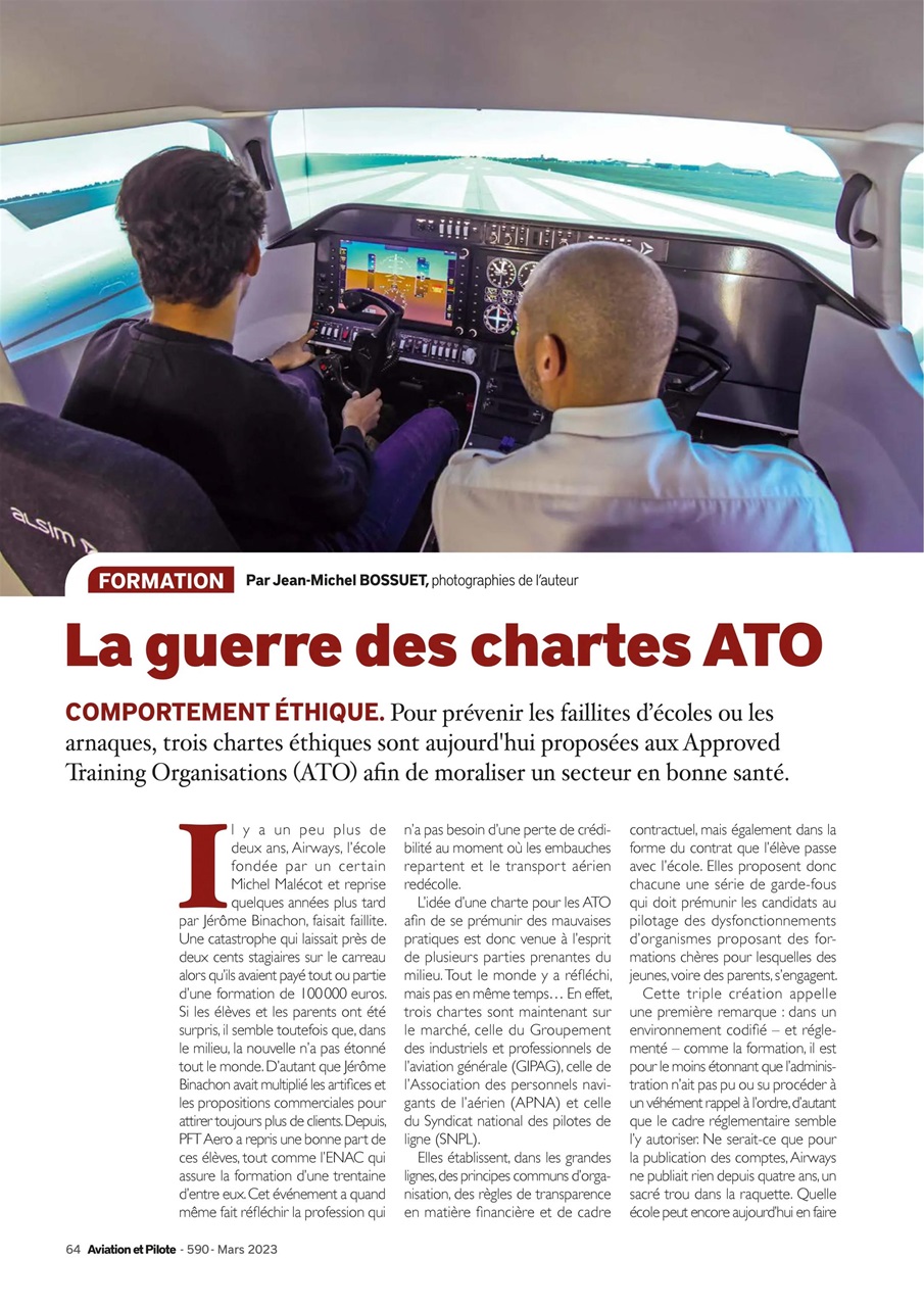 Aviation et Pilote Preview Pages