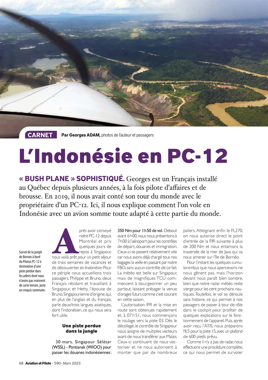 Aviation et Pilote Preview Pages