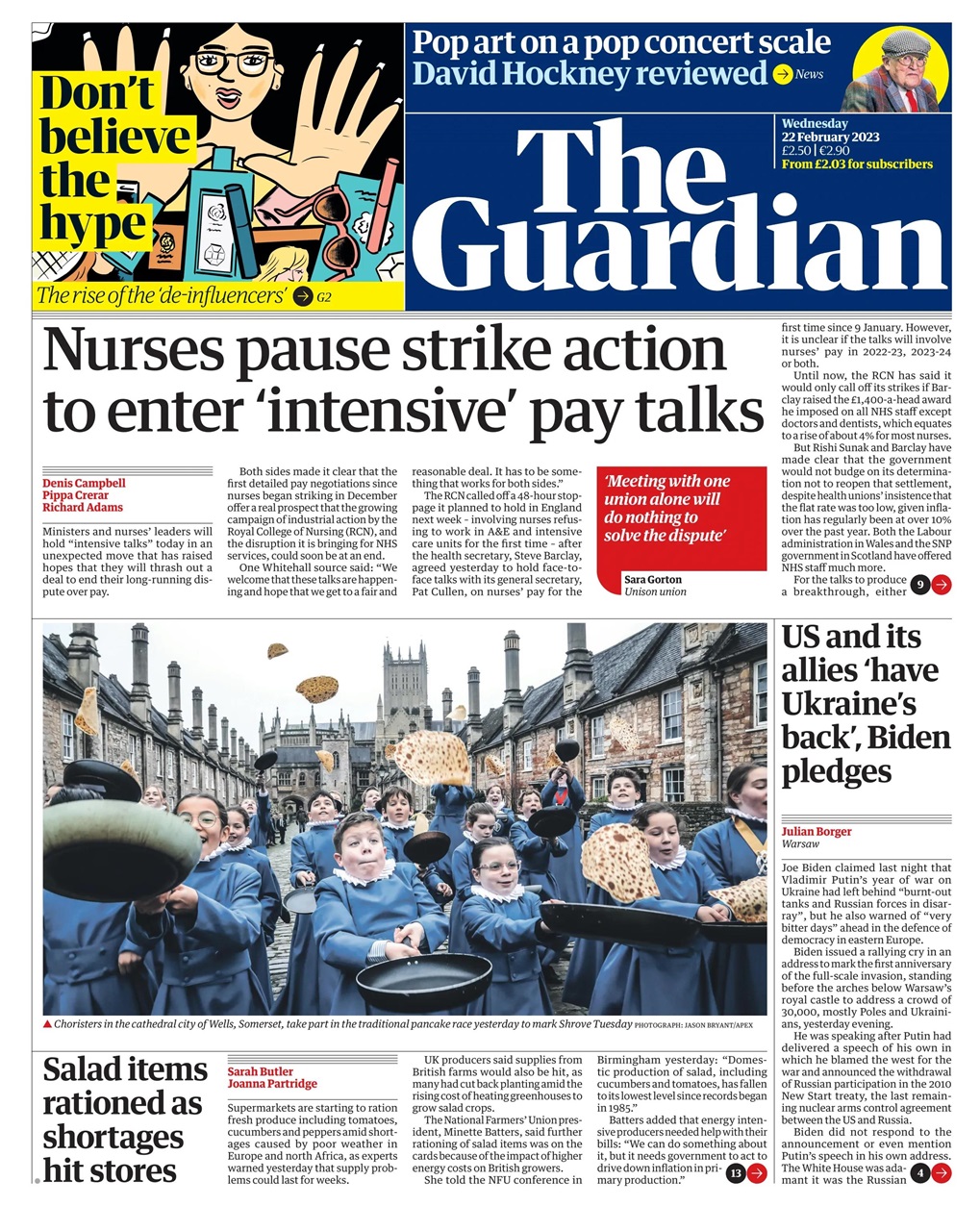 The Guardian Newspaper Preview Pages