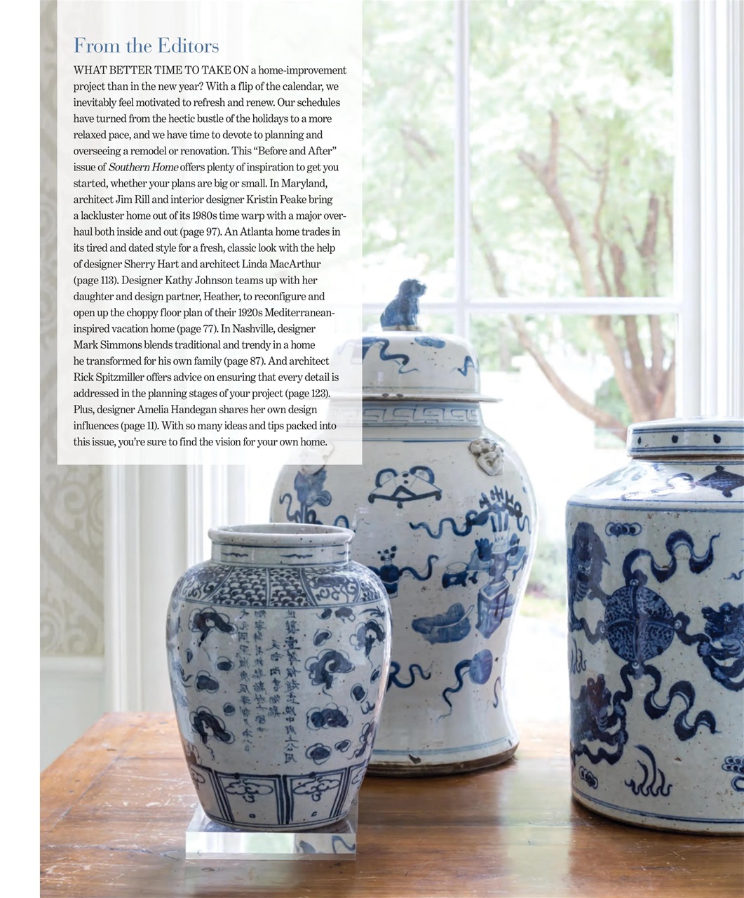 Southern Home Preview Pages