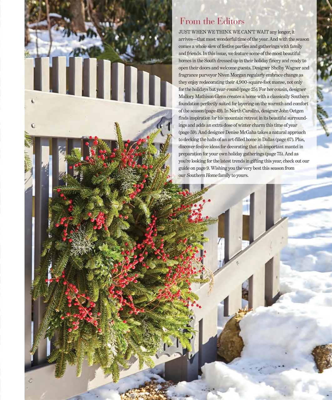 Southern Home Preview Pages