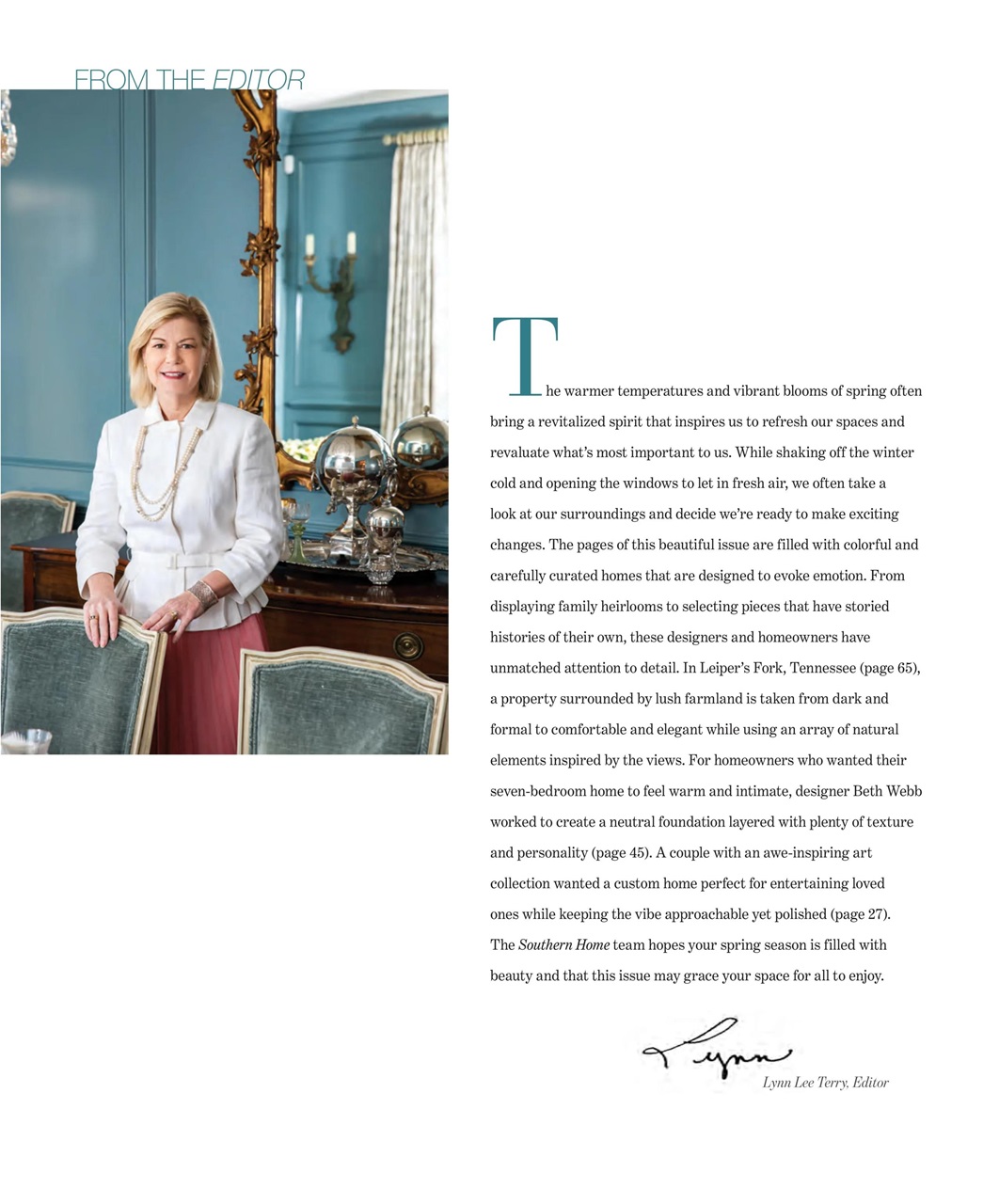 Southern Home Preview Pages