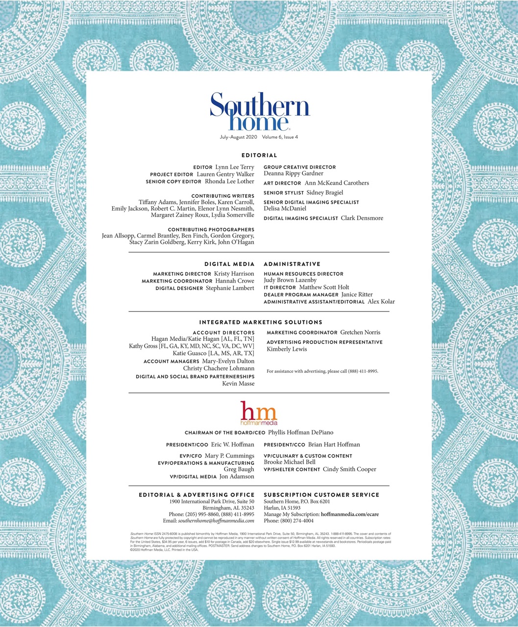 Southern Home Preview Pages