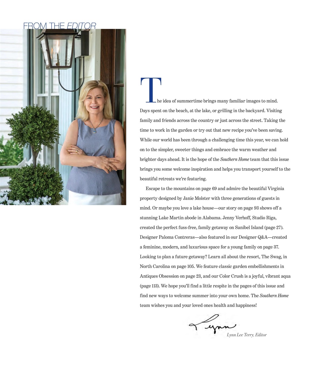 Southern Home Preview Pages