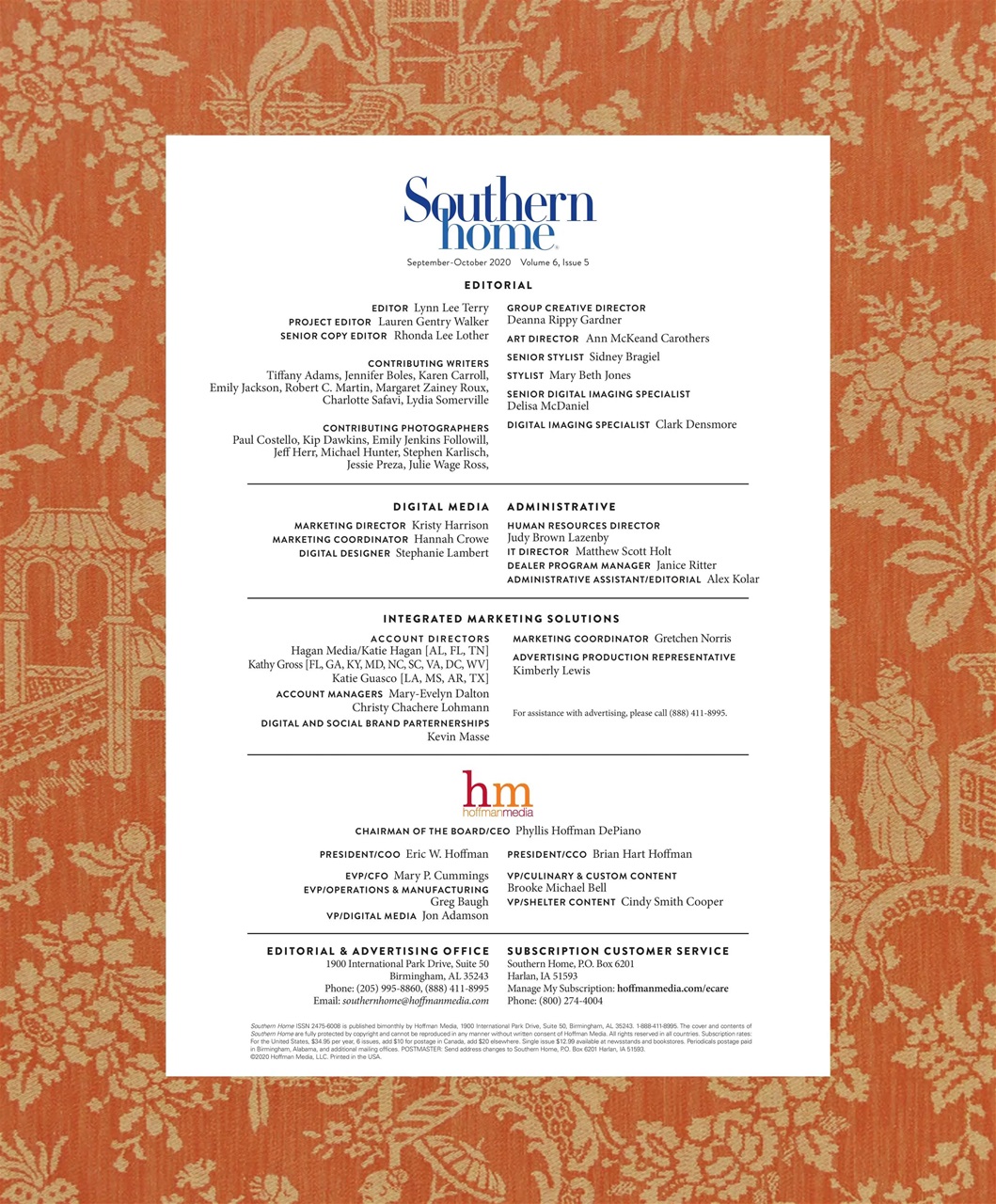 Southern Home Preview Pages