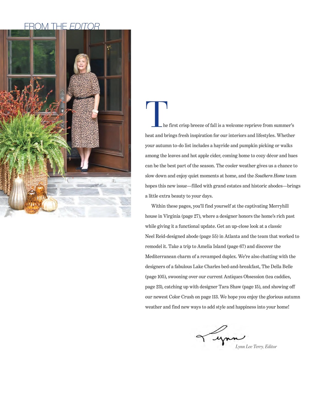 Southern Home Preview Pages