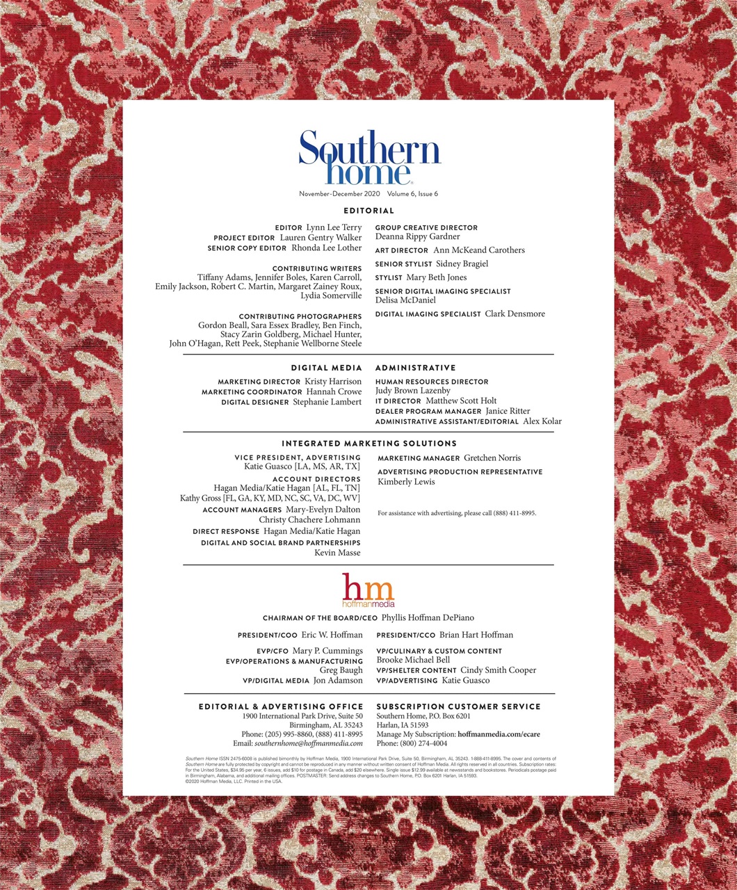 Southern Home Preview Pages