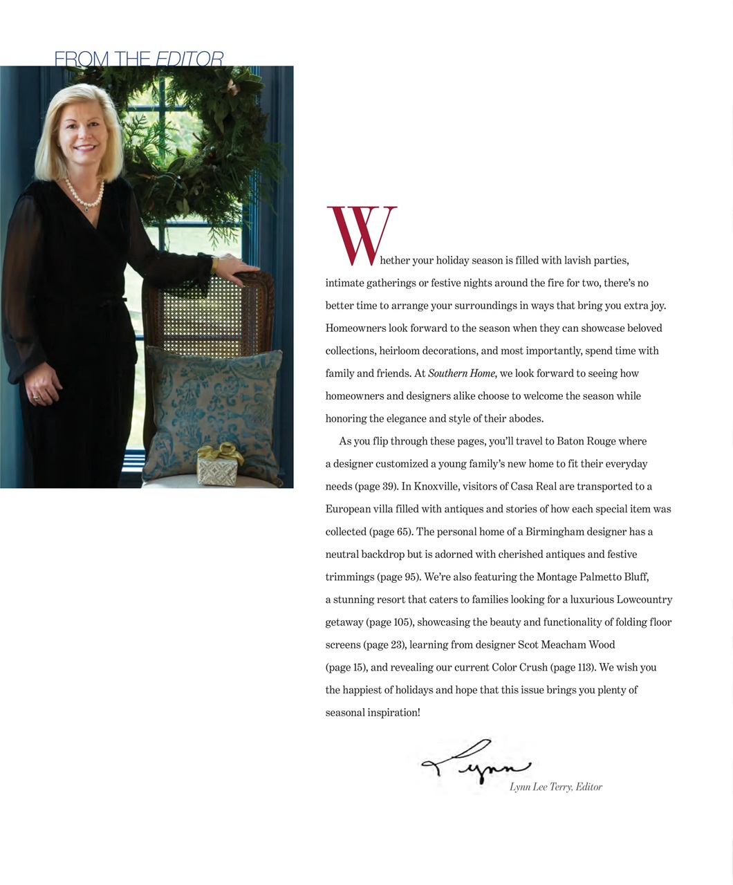 Southern Home Preview Pages