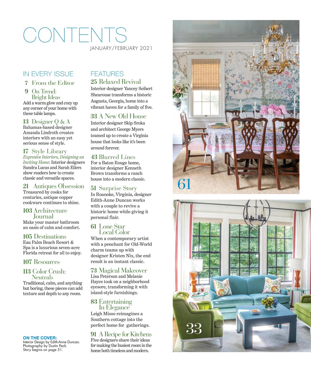 Southern Home Preview Pages