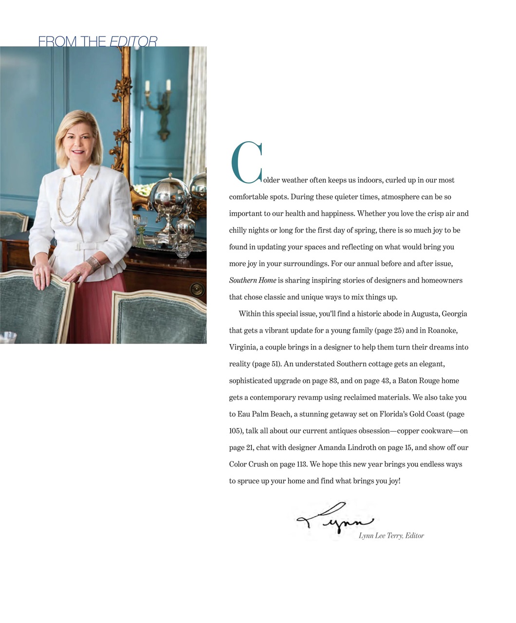 Southern Home Preview Pages