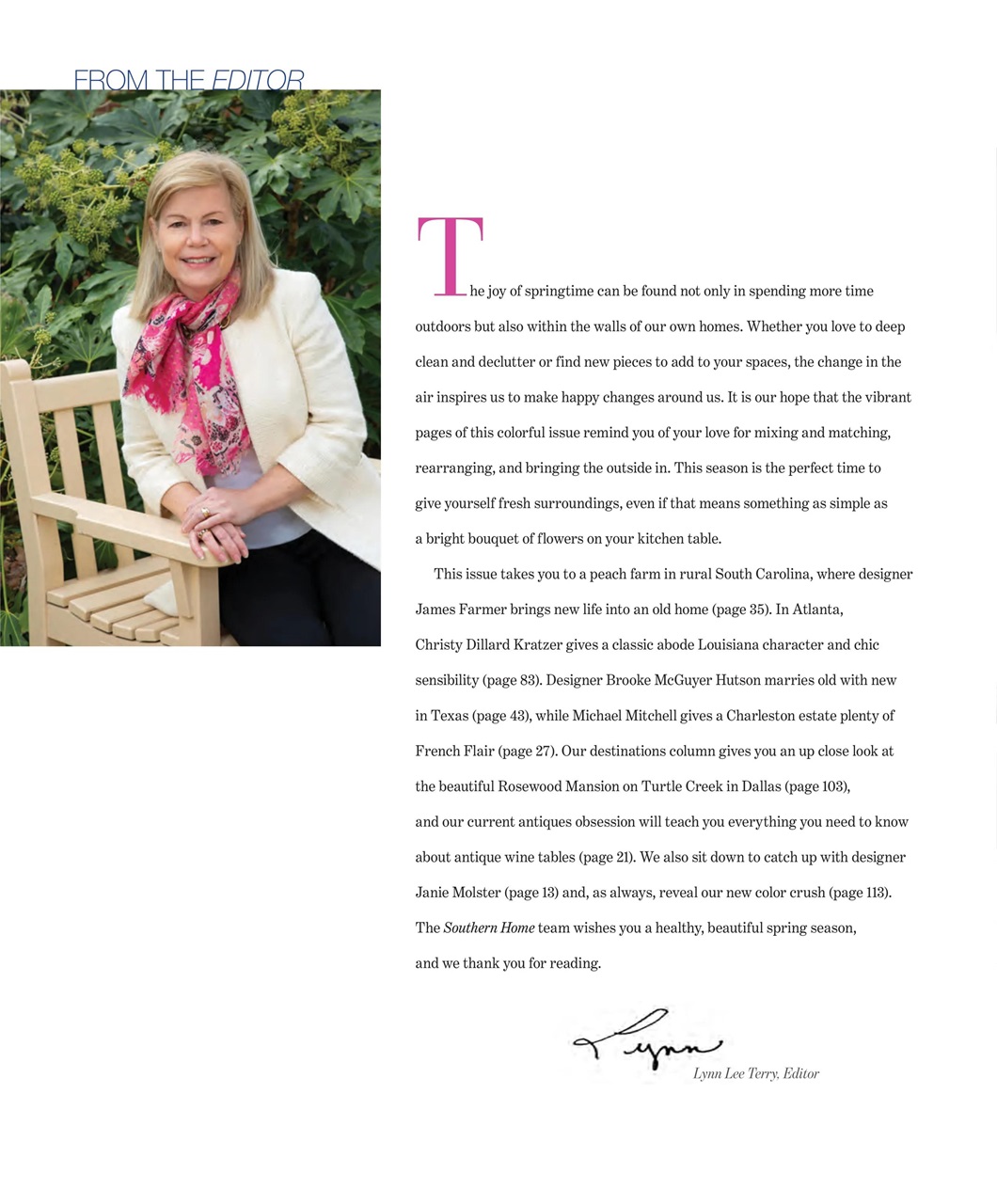 Southern Home Preview Pages