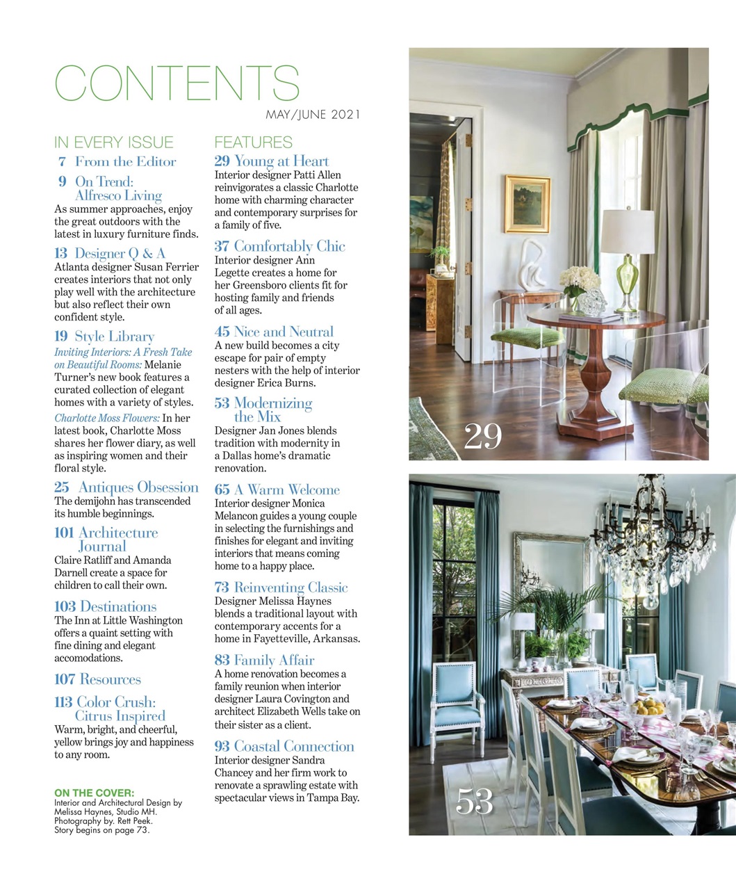Southern Home Preview Pages
