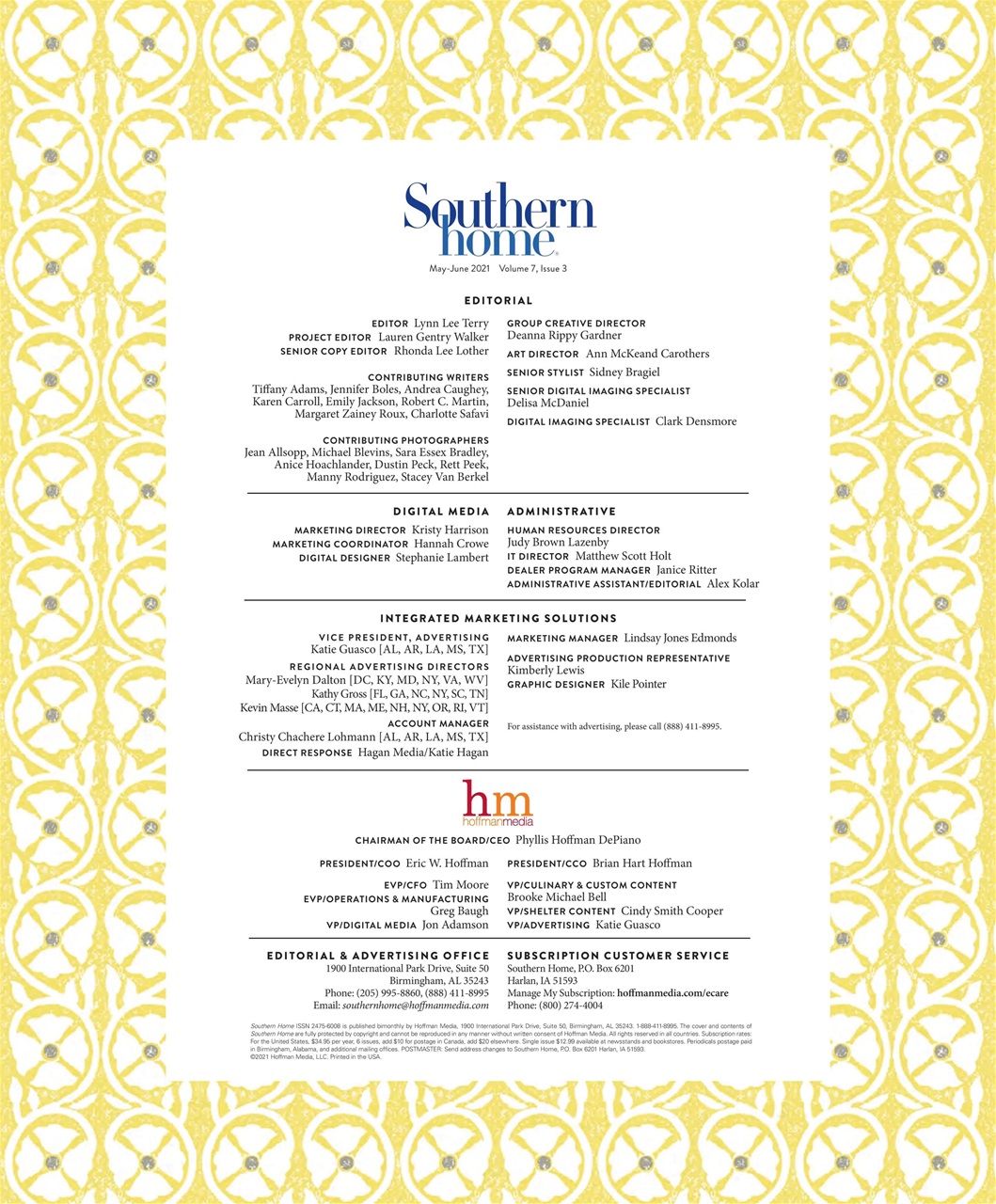 Southern Home Preview Pages