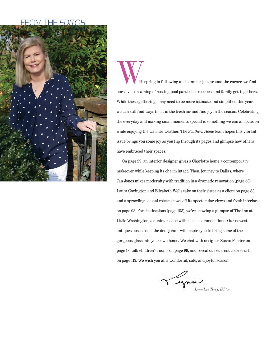 Southern Home Preview Pages