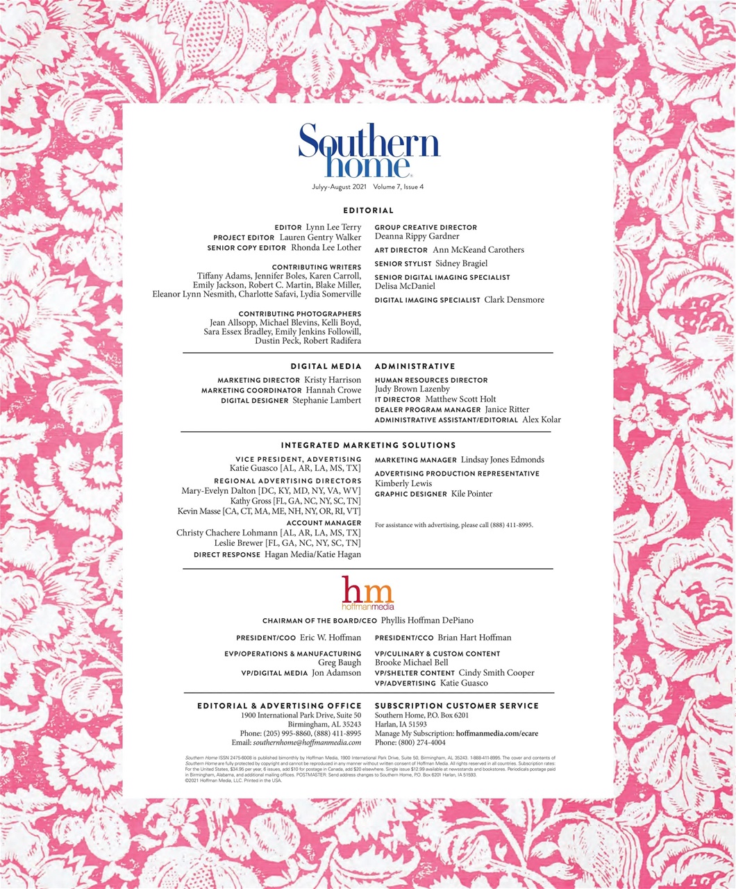 Southern Home Preview Pages