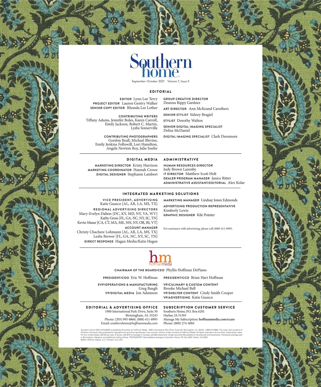 Southern Home Preview Pages