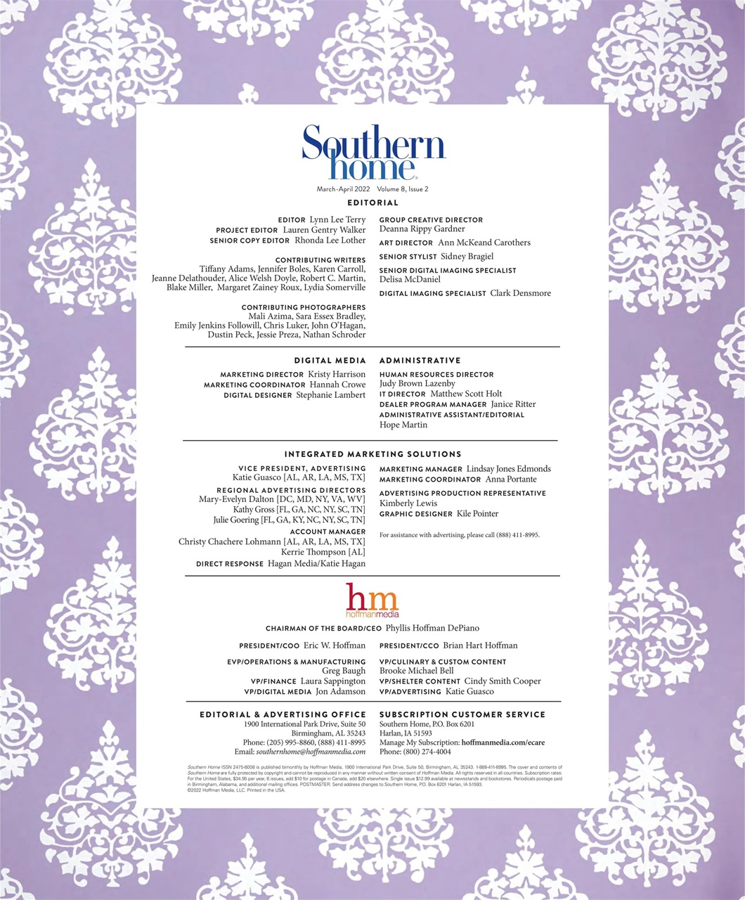 Southern Home Preview Pages