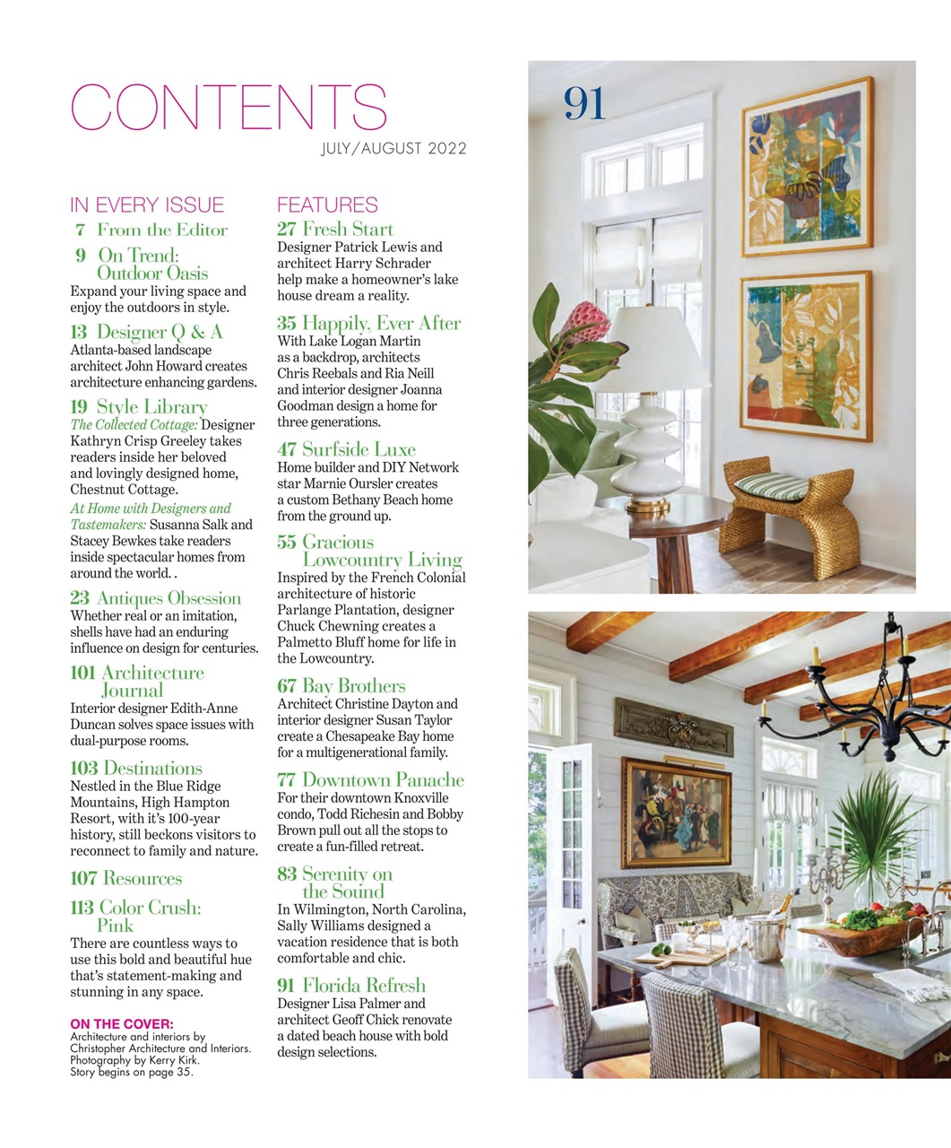Southern Home Preview Pages