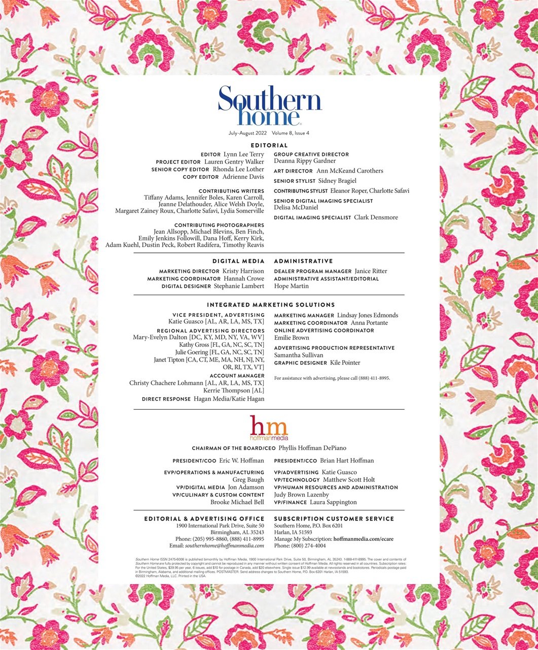 Southern Home Preview Pages