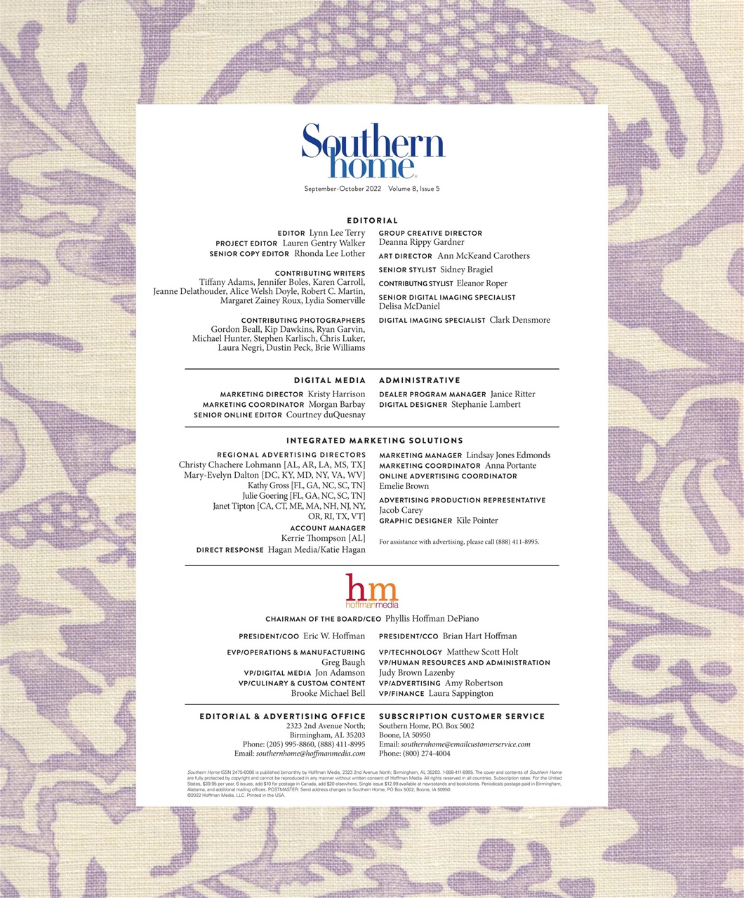 Southern Home Preview Pages