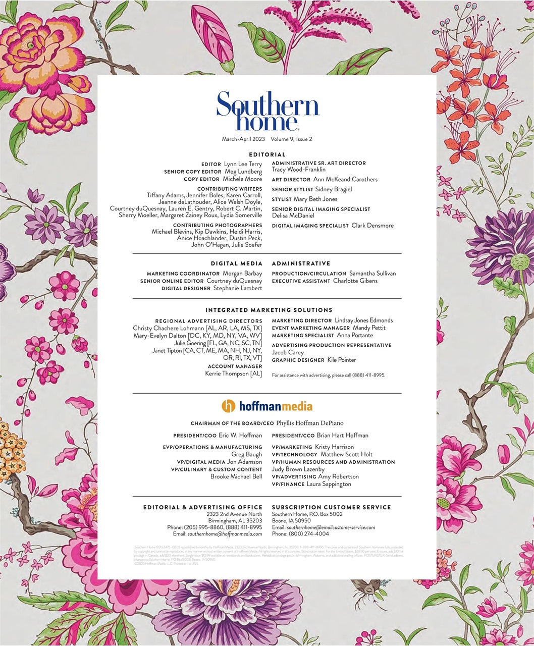 Southern Home Preview Pages