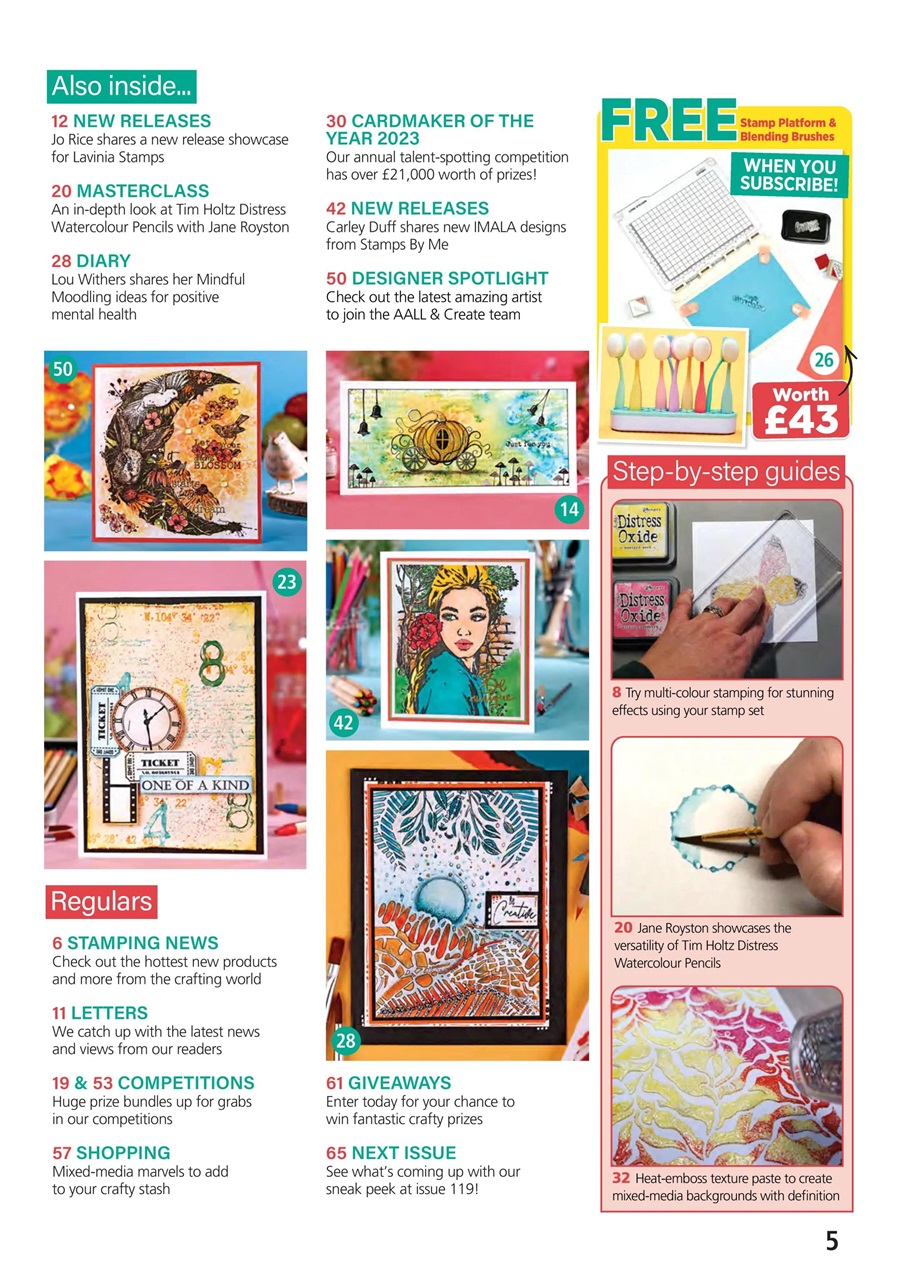 Creative Stamping Preview Pages