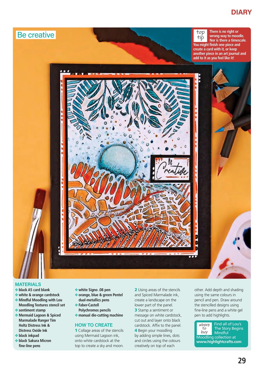 Creative Stamping Preview Pages