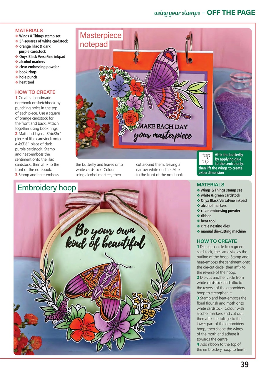 Creative Stamping Preview Pages