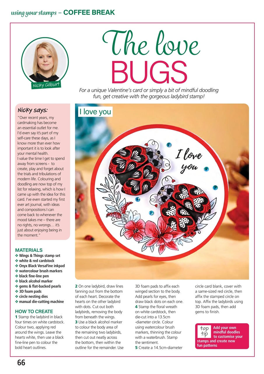 Creative Stamping Preview Pages