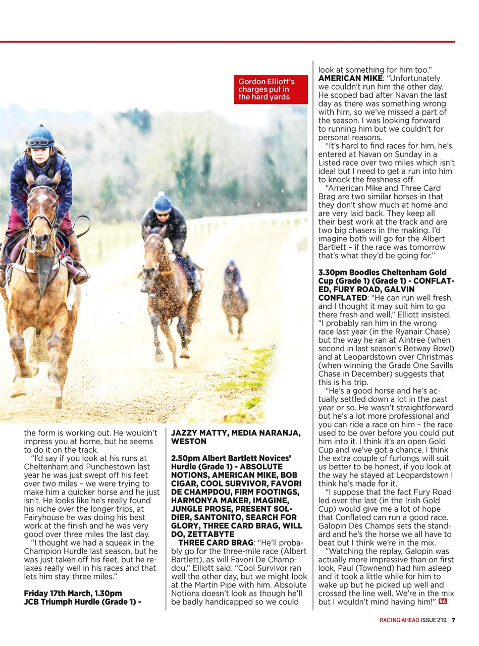 Racing Ahead Preview Pages