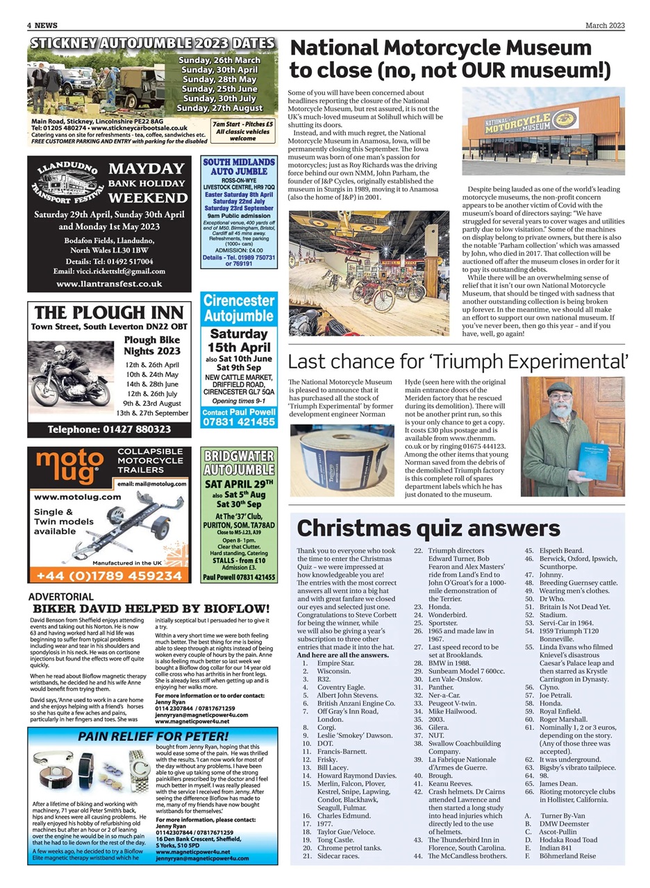 Old Bike Mart Preview Pages